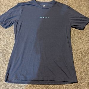 Oakley Men's Navy Blue T-Shirt